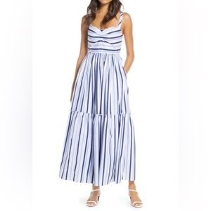 👗Just In New Listing! J.Crew Striped Spaghetti Strap Dress